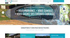 Desktop Screenshot of piscineweekend.fr